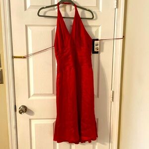 Carmen Marc Volvo Red evening dress size 8-CHRISTMAS!!